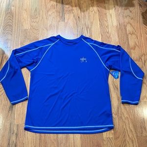 Champion Guy Harvey DoubleDry Ling Sleeve UV Protection Size XXL Bluewater NWT